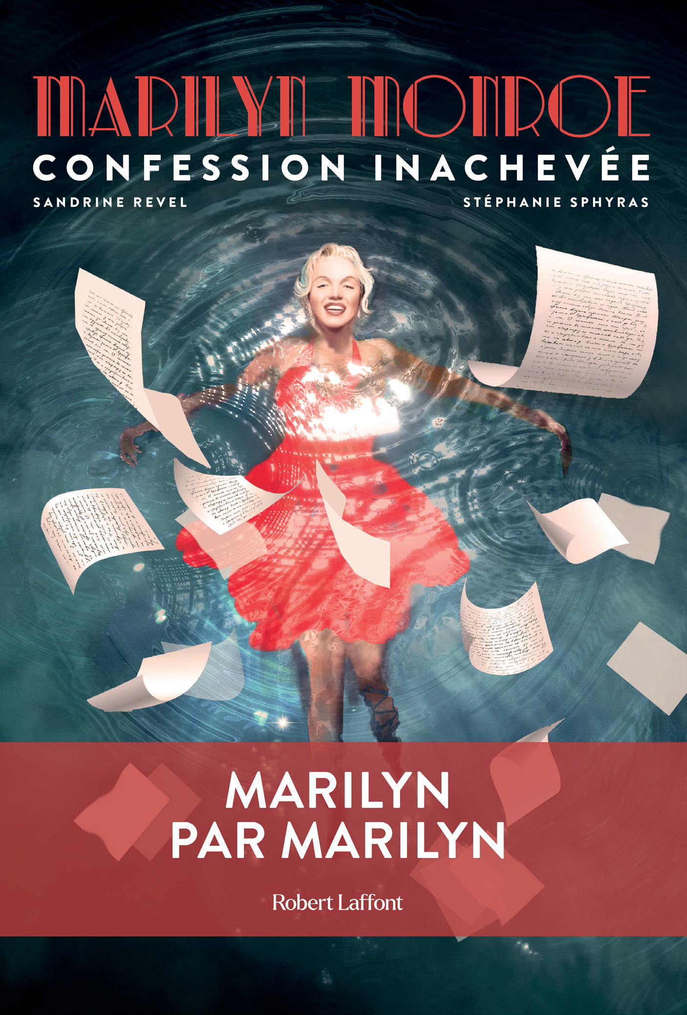 Couverture roman graphique Marilyn par Marilyn, Robert Laffont