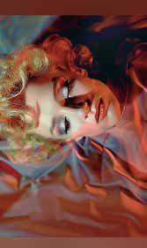 Portrait coloré et artistique de Marilyn Monroe