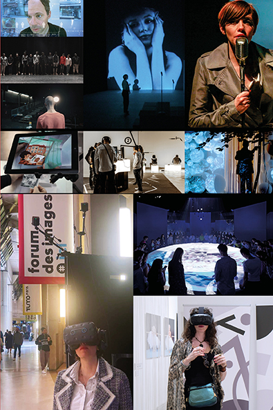 Collage des expériences immersives Swing Digital : spectacle vivant, réalité mixte, installations et VR